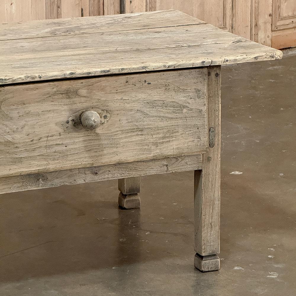18th Century Rustic Country French End Table 5