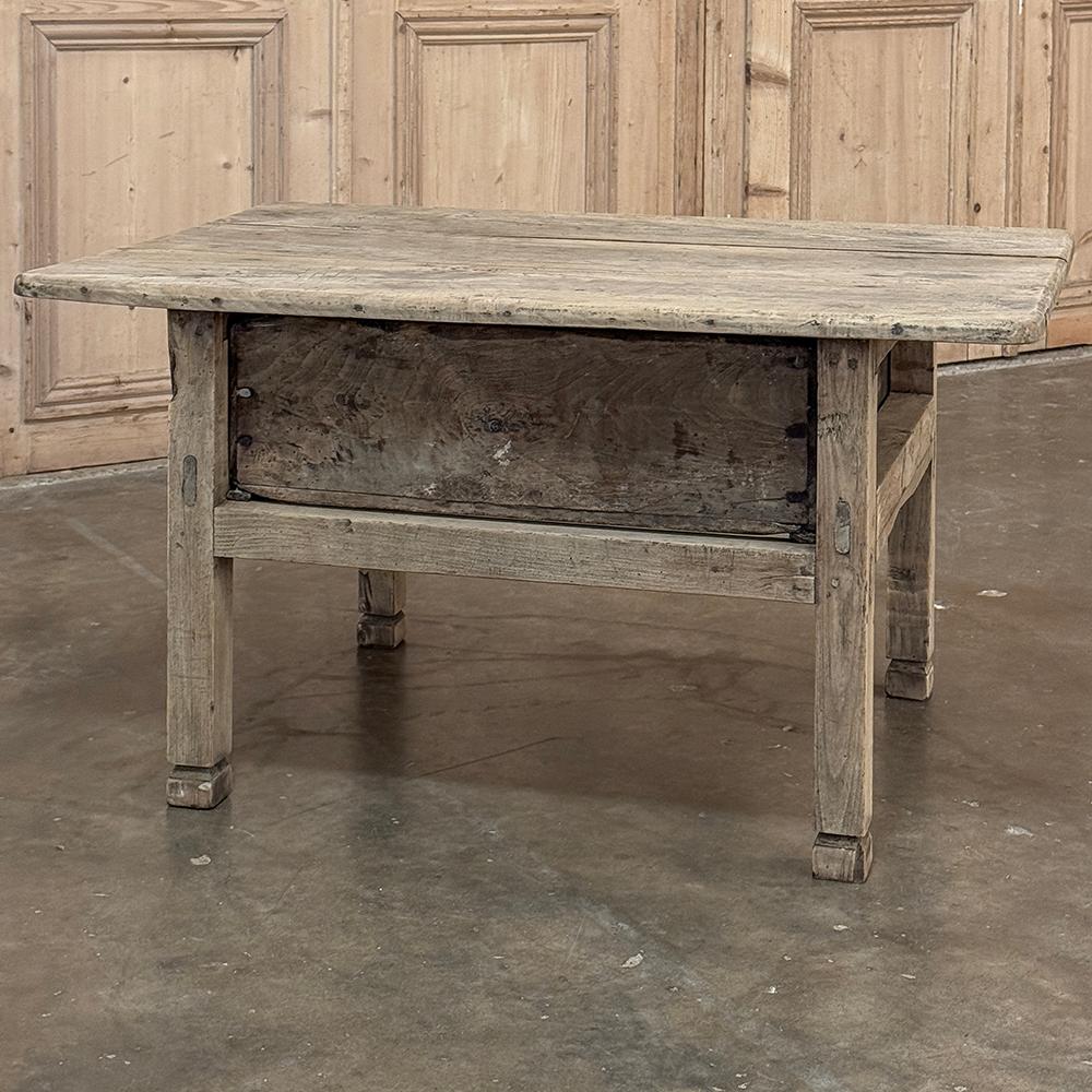 18th Century Rustic Country French End Table For Sale 9
