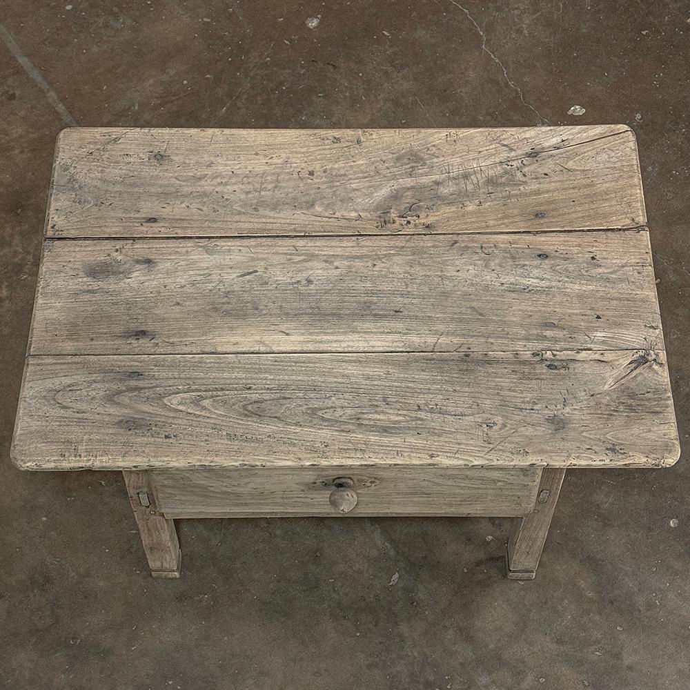Sycamore 18th Century Rustic Country French End Table