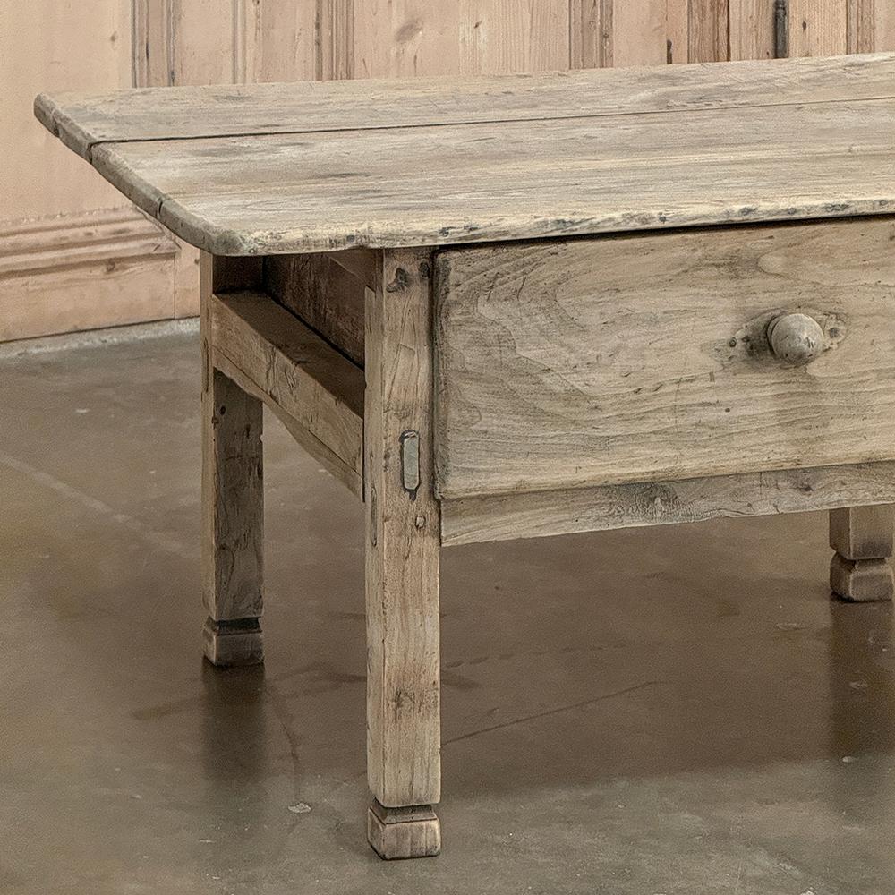 18th Century Rustic Country French End Table 4