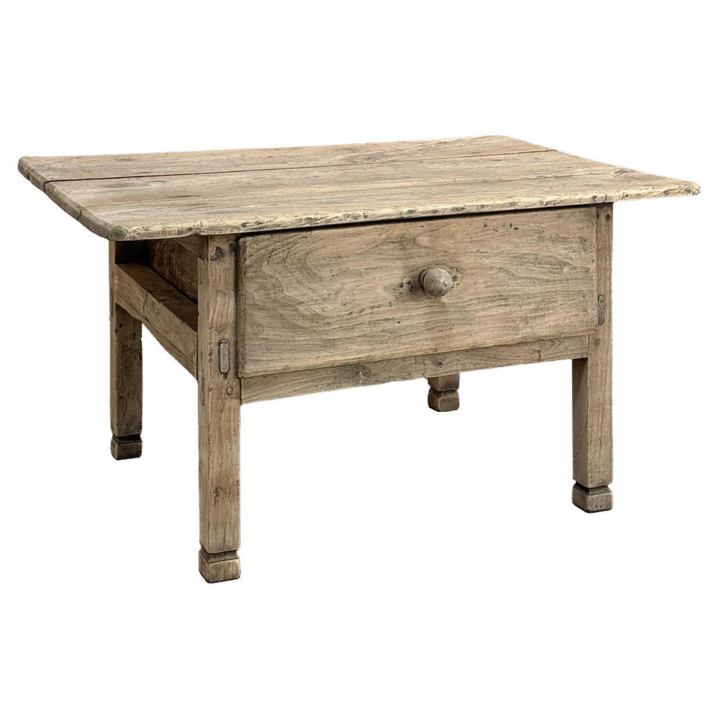 18th Century Rustic Country French End Table