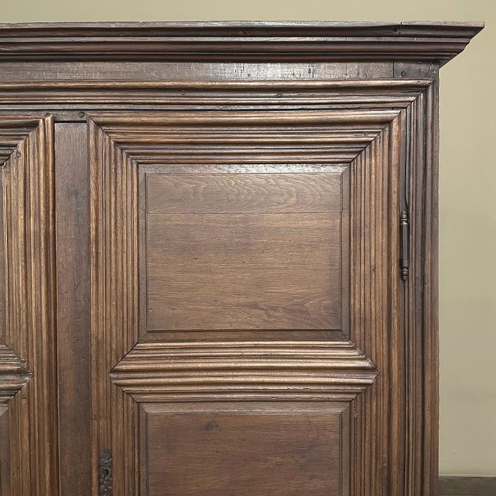 Armoire rustico francese in Oak del XVIII secolo in vendita 8