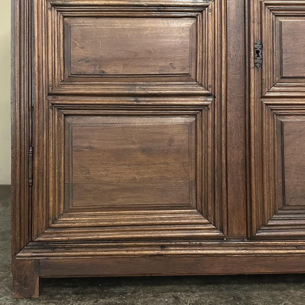 Armoire rustico francese in Oak del XVIII secolo in vendita 10