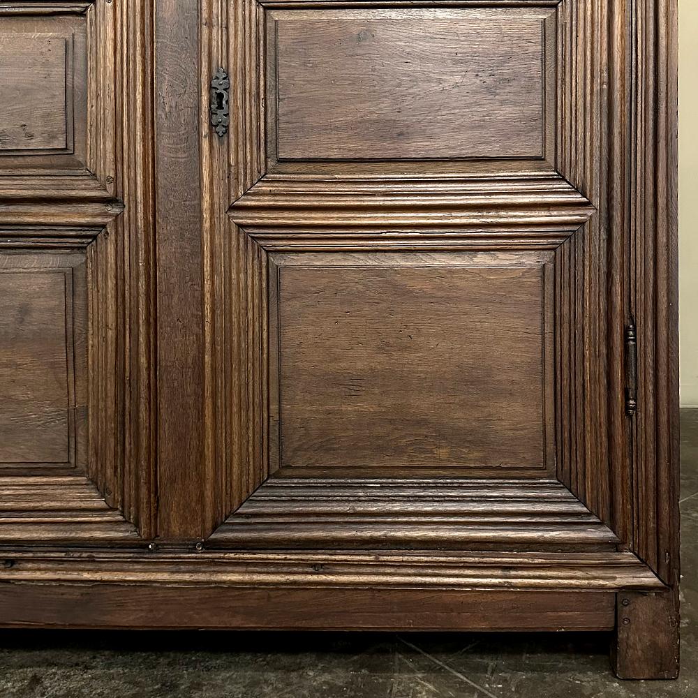 Armoire rustico francese in Oak del XVIII secolo in vendita 11