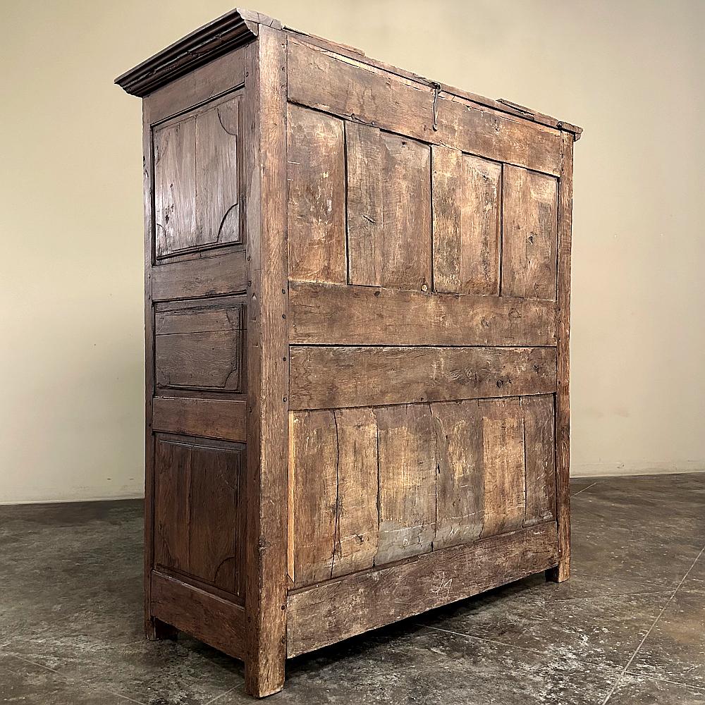 Armoire rustico francese in Oak del XVIII secolo in vendita 12
