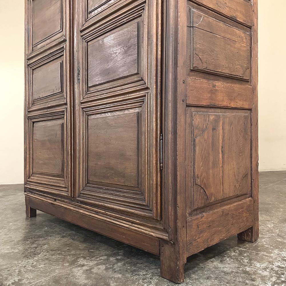 Armoire rustico francese in Oak del XVIII secolo in vendita 1