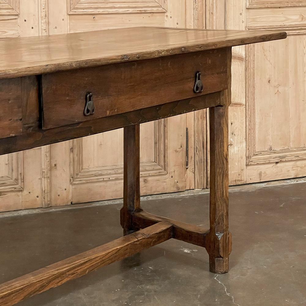 18th Century Rustic Country French Sofa Table ~ Desk ~ Grand Console 5