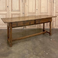 18th Century Rustic Country French Sofa Table ~ Desk ~ Grand Console