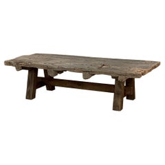 18th Century Rustic Door Repurposed as Coffee Table