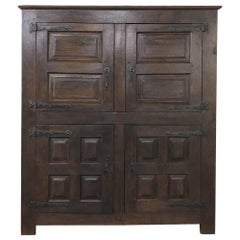 18th Century Rustic Dutch Armoire, Cabinet