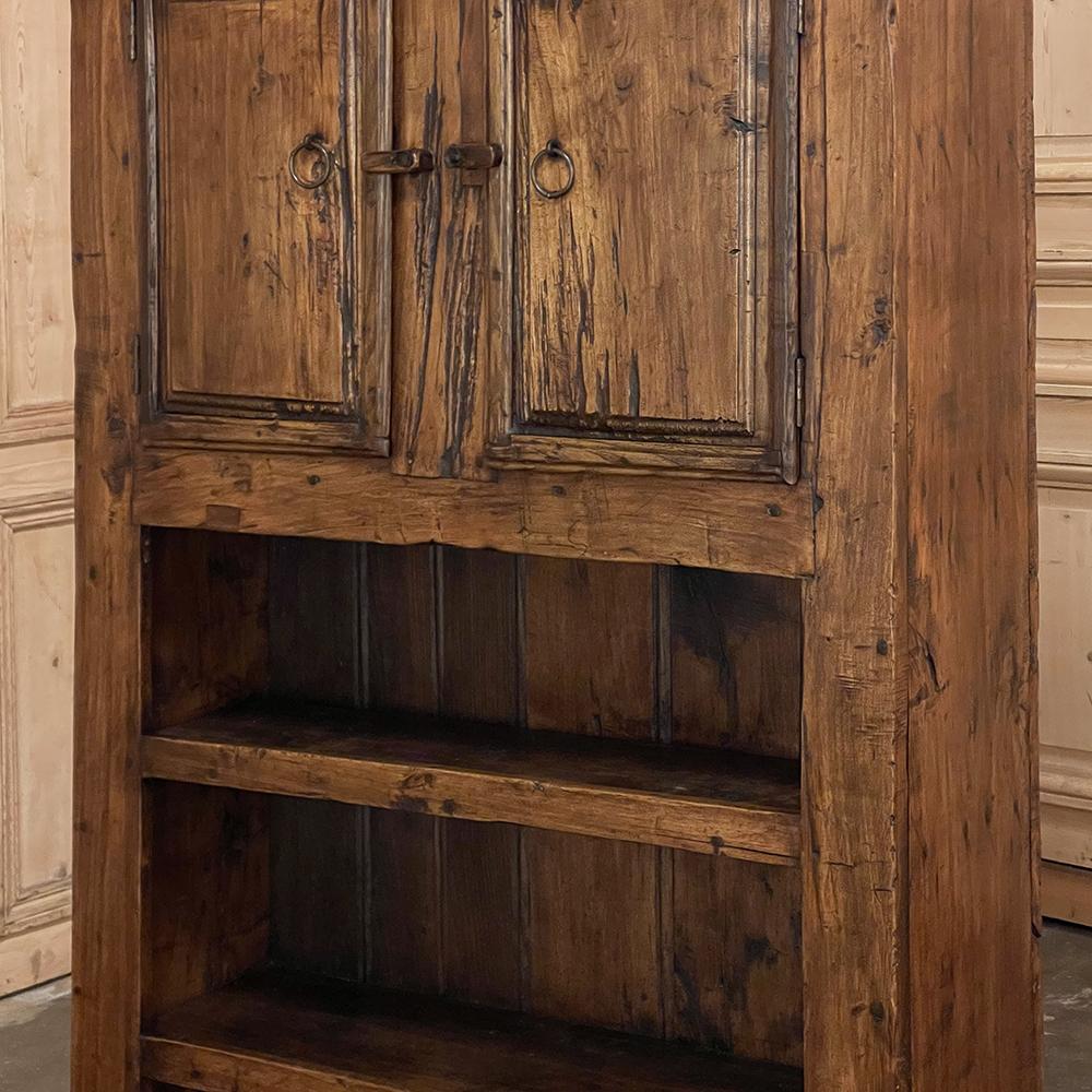 18th Century Rustic Dutch Cupboard ~ Raised Cabinet For Sale 10