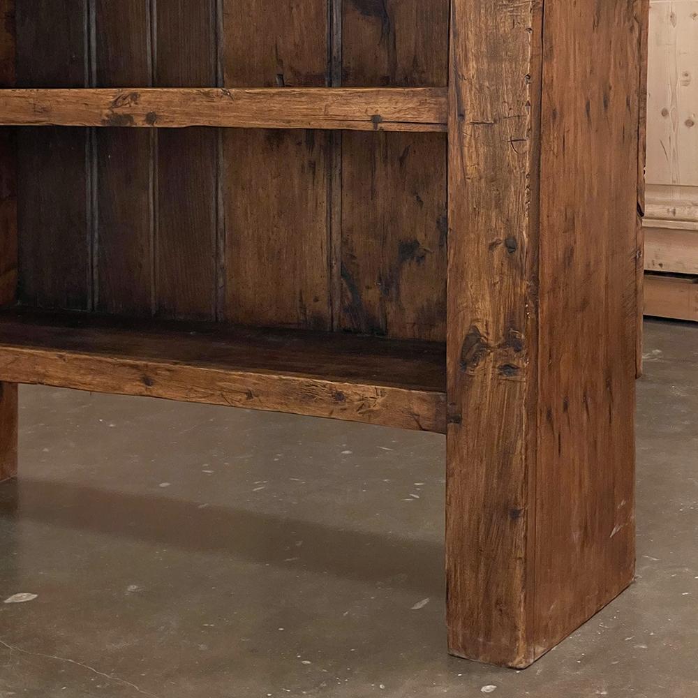 18th Century Rustic Dutch Cupboard ~ Raised Cabinet For Sale 11