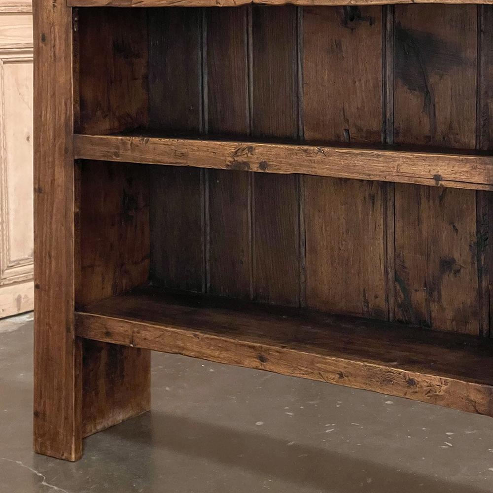 18th Century Rustic Dutch Cupboard ~ Raised Cabinet For Sale 12