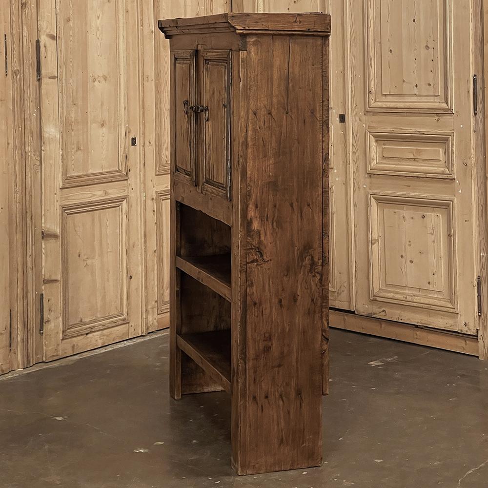 18th Century Rustic Dutch Cupboard ~ Raised Cabinet For Sale 13