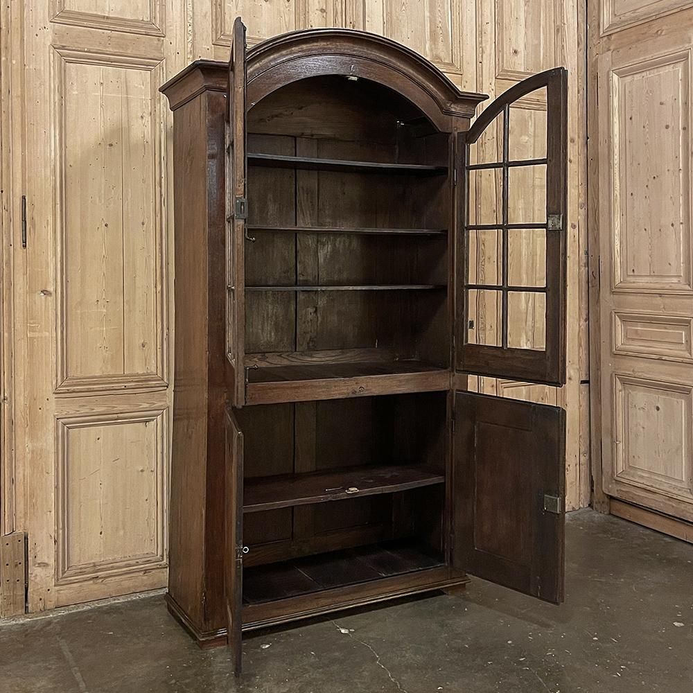 18th Century Rustic French Neoclassical Bookcase For Sale 1
