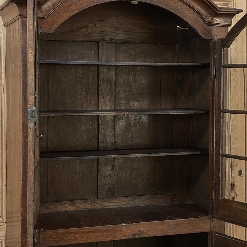 18th Century Rustic French Neoclassical Bookcase For Sale 2