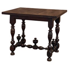 18th Century Rustic Henri II End Table