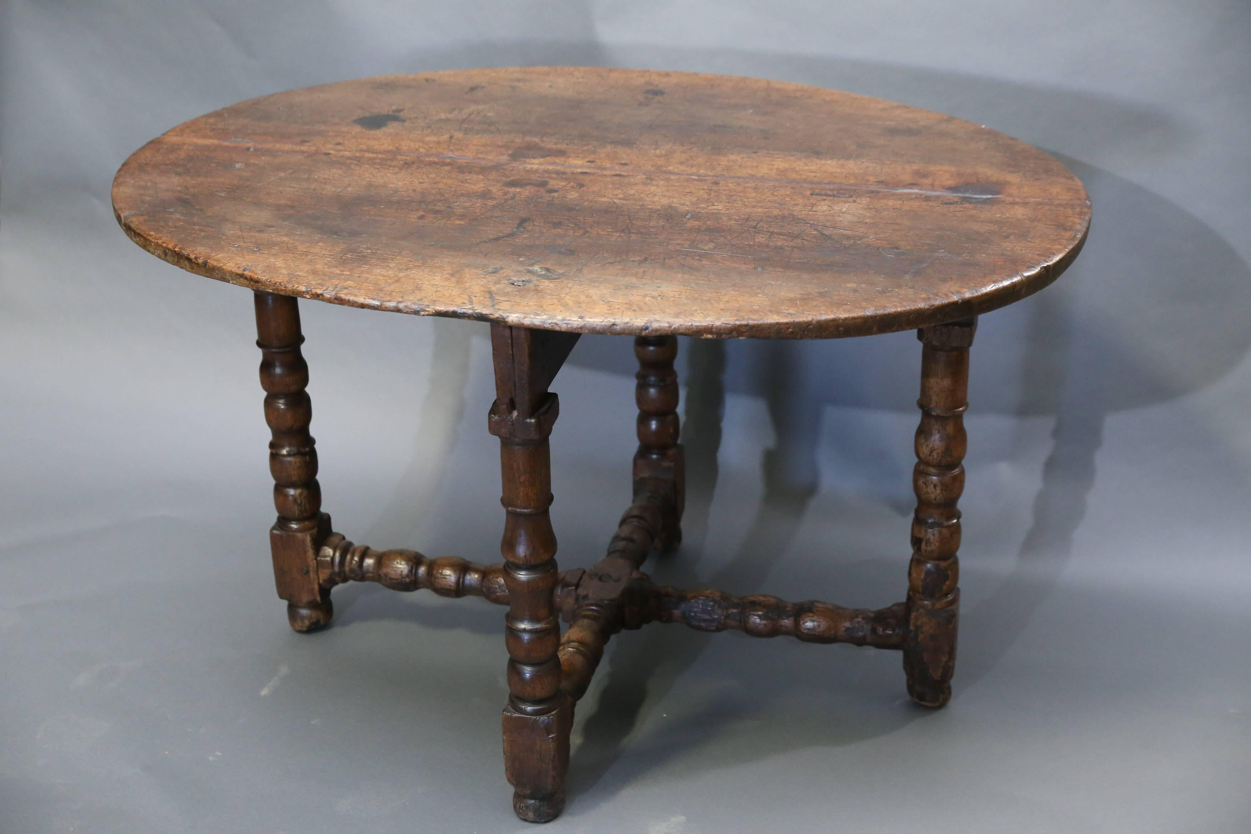 18th Century Rustic Side Table 3