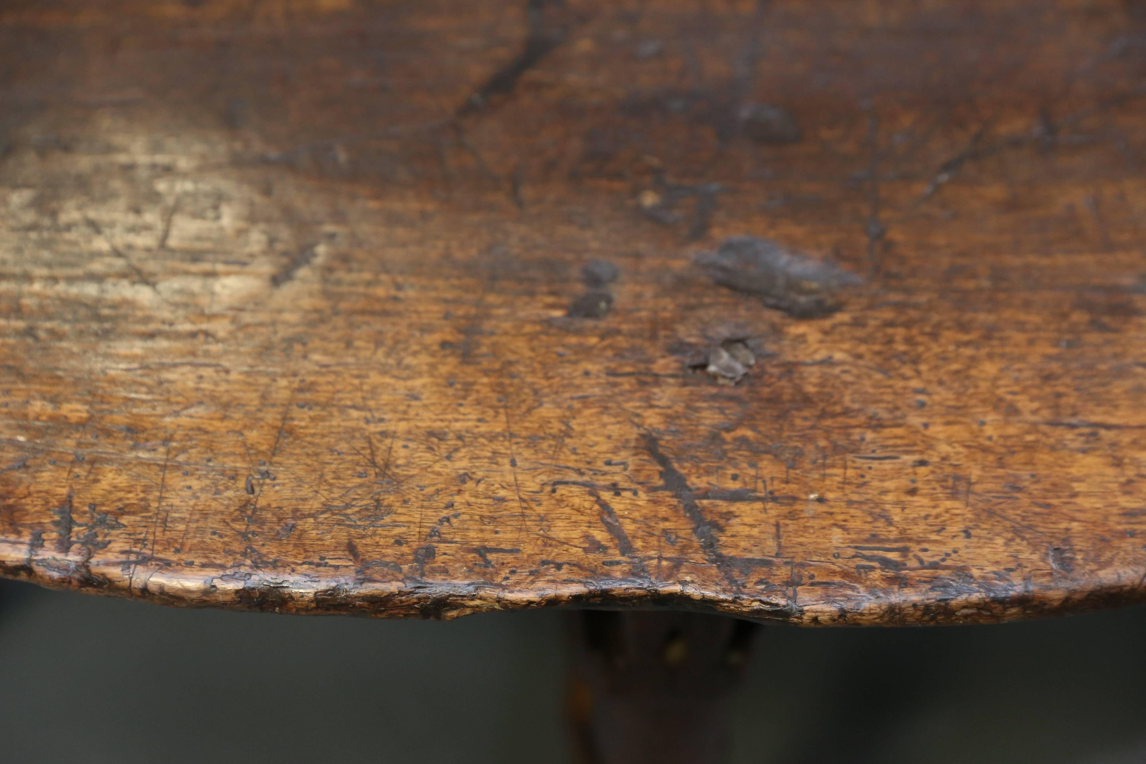 Italian 18th Century Rustic Side Table