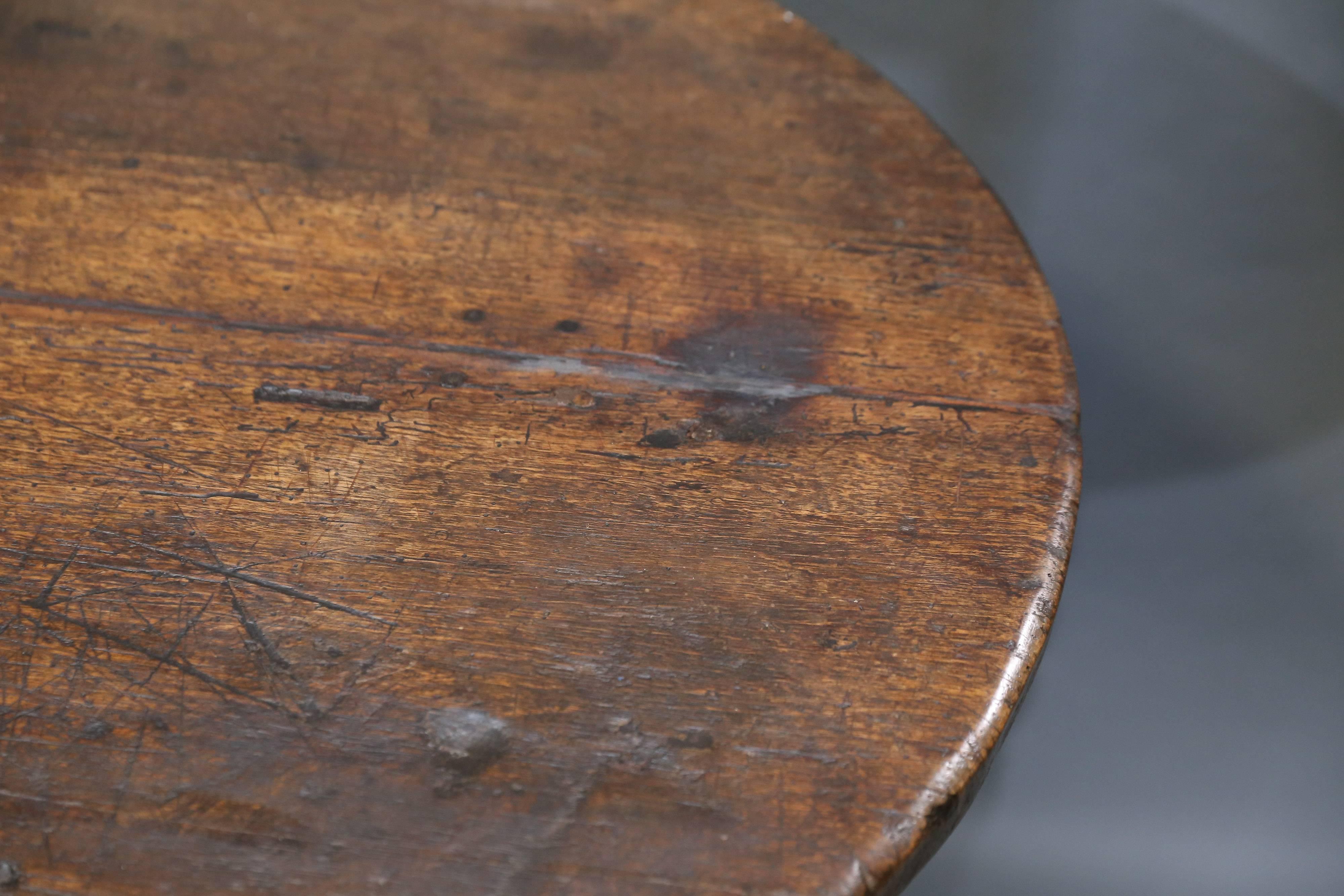 18th Century Rustic Side Table 1