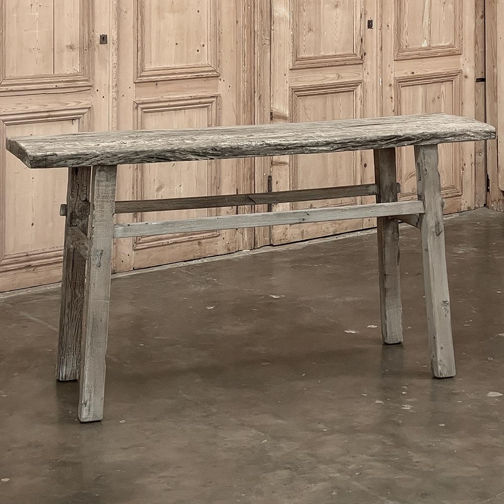 18th Century Rustic Sofa Table ~ Console For Sale 7