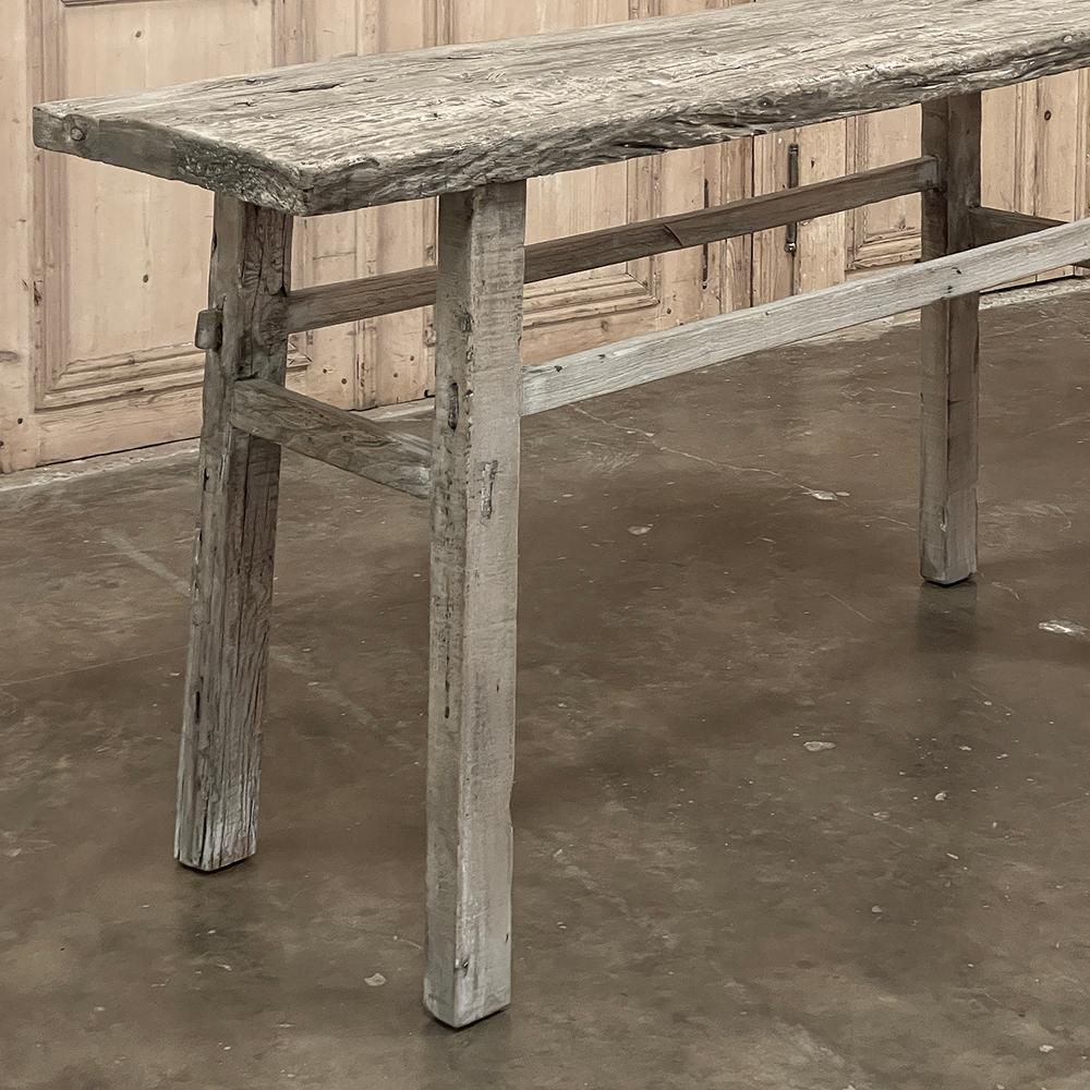 18th Century Rustic Sofa Table ~ Console For Sale 8