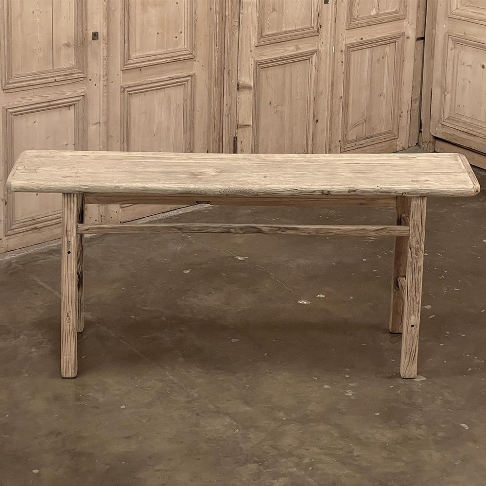 Fait main Table de canapé rustique du 18ème siècle ~ Console en vente