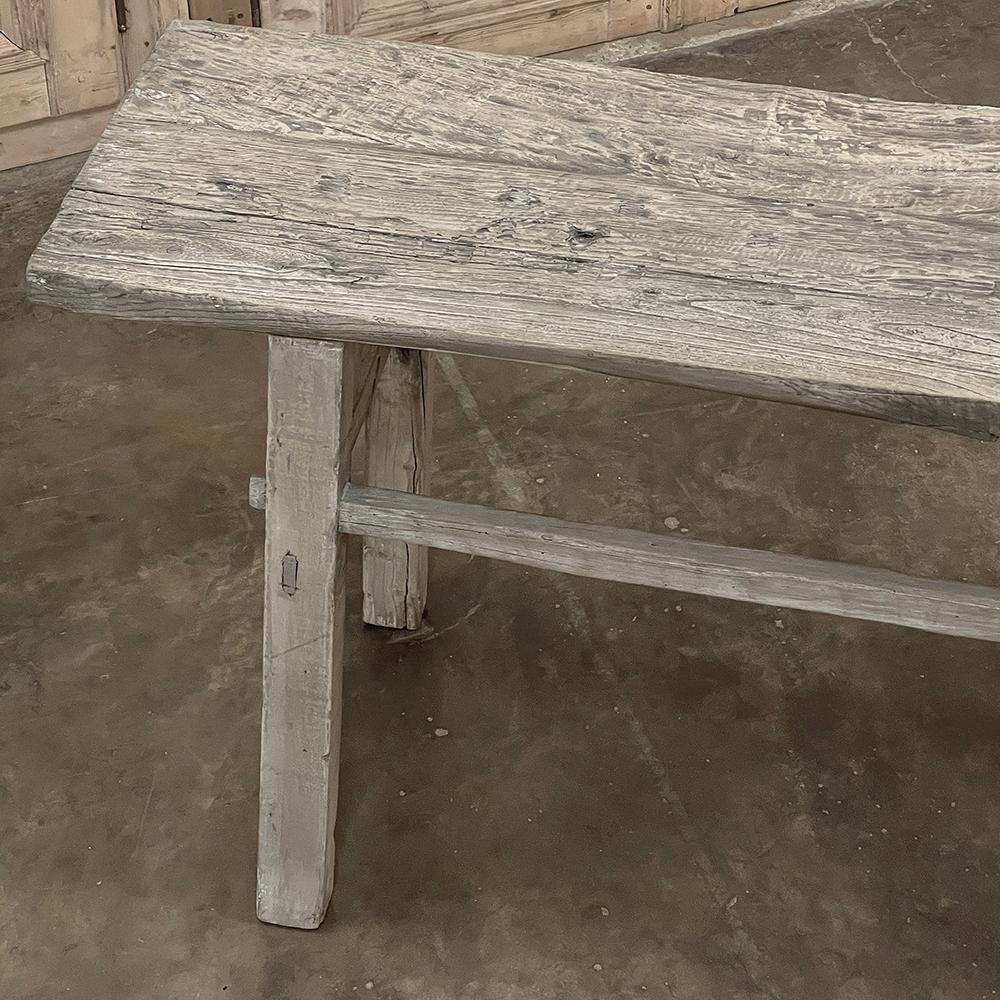 Oak 18th Century Rustic Sofa Table ~ Console For Sale