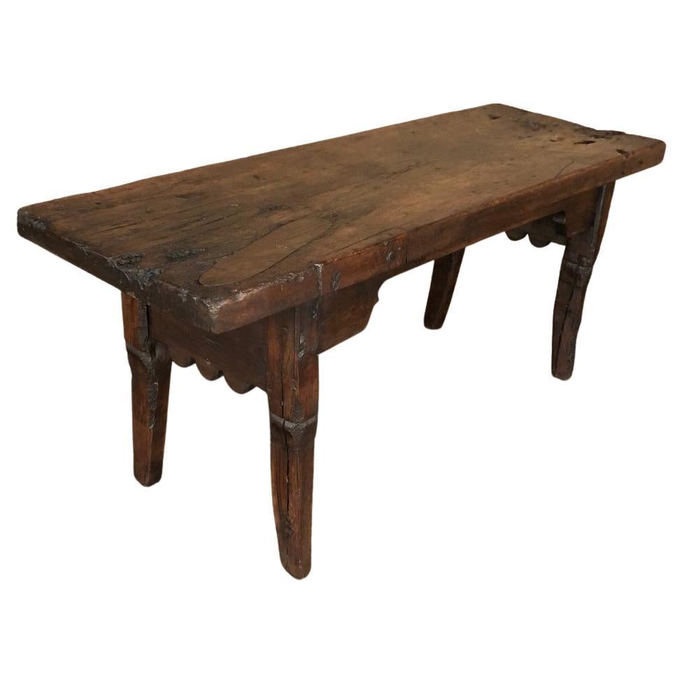 18th Century Rustic Sofa Table, Hall Table