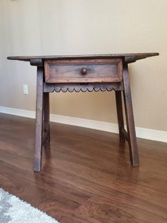Rustic 18th Century Spanish Colonial Baroque Period Table