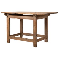 18th Century Rustic Swedish Country Work Table