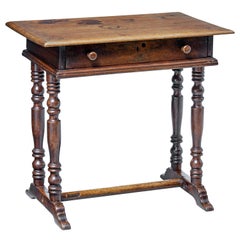 18th Century Rustic Walnut Side Table