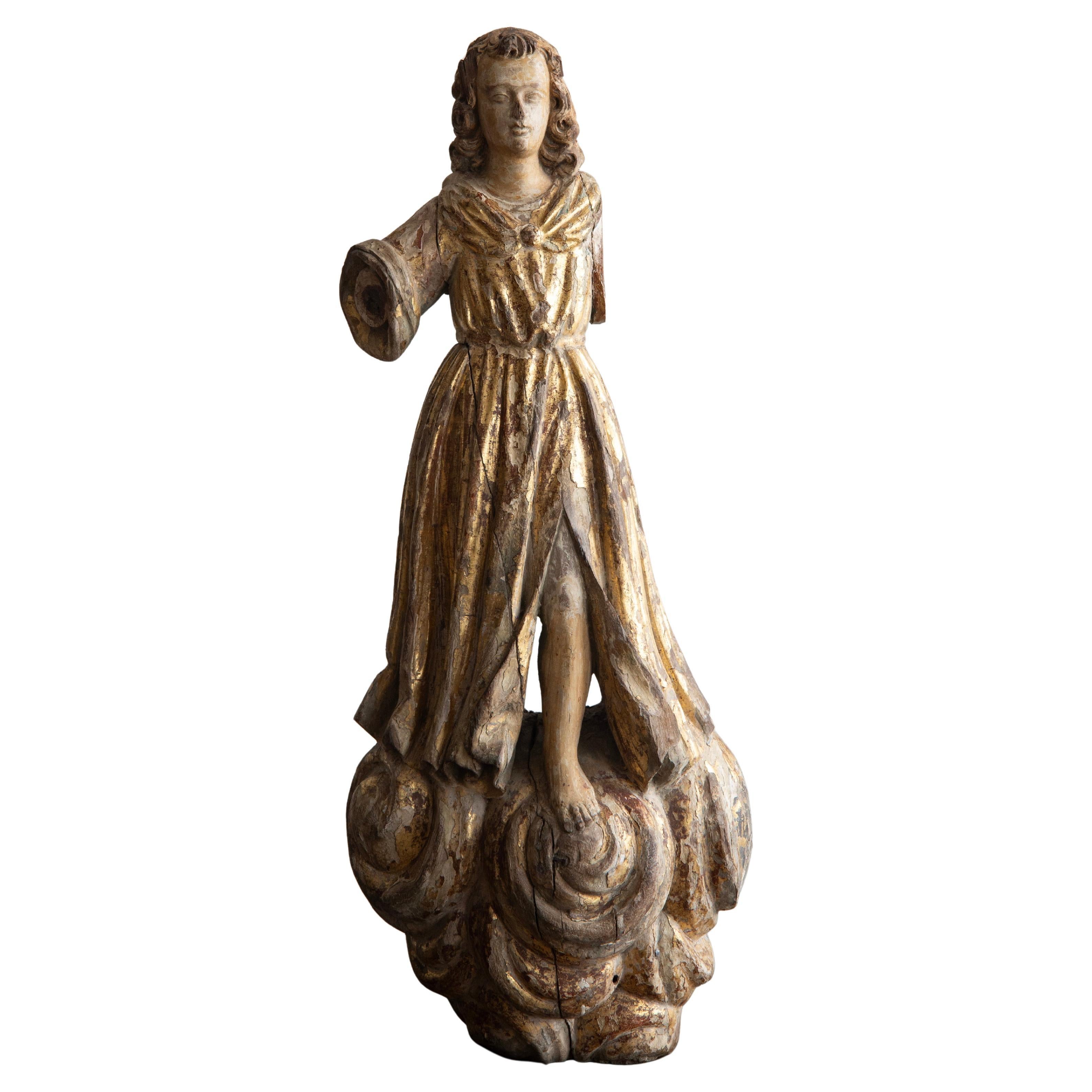 Arte sacra del XVIII secolo, Statua di donna in vendita
