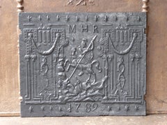 18th Century 'Saint George and the Dragon' Fireback
