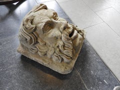 18th Century Sandstone Fountain Head