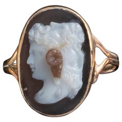 18th Century Sardonyx Cameo Depicting a Gryllus