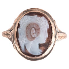 18th Century Sardonyx Cameo Depicting a Gryllus