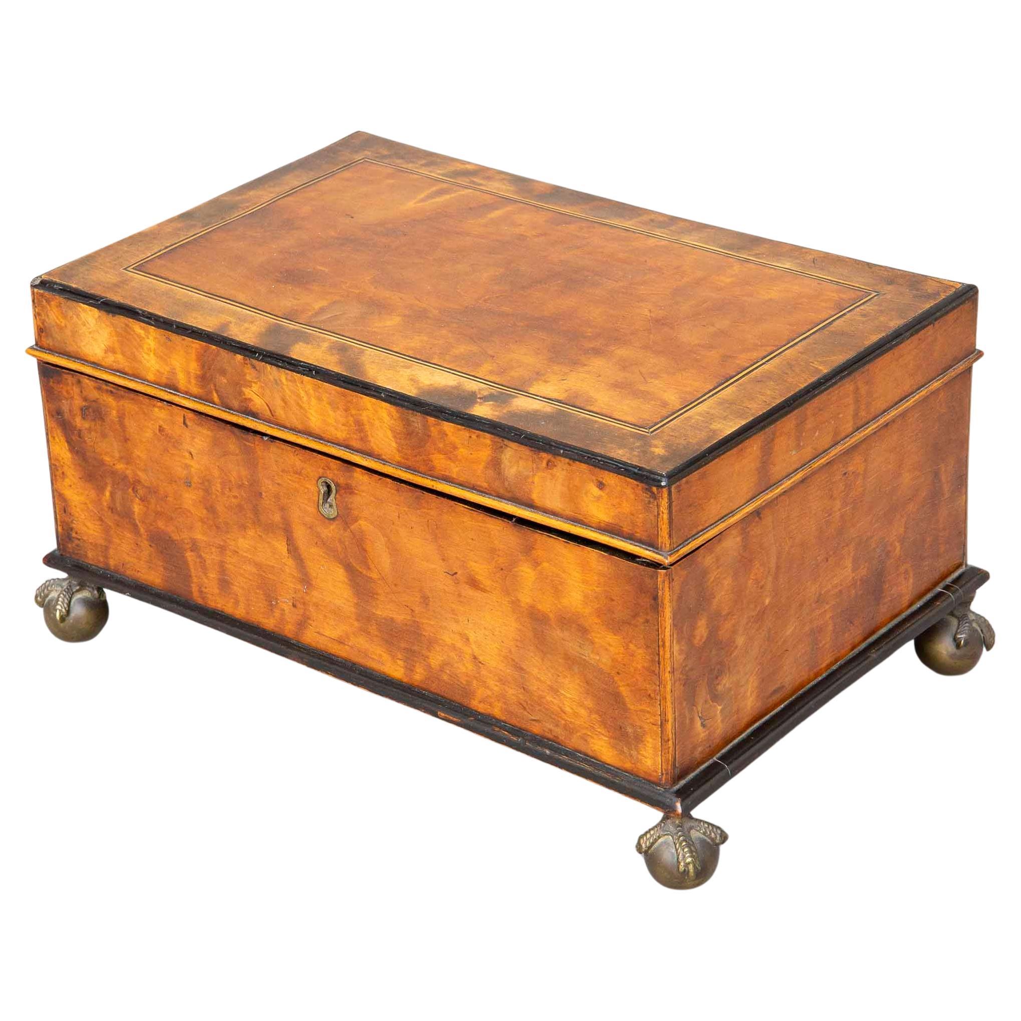 18th Century Satinwood Box