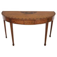 Antique 18th Century Satinwood Side Table