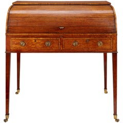 18th Century Satinwood Writing Desk