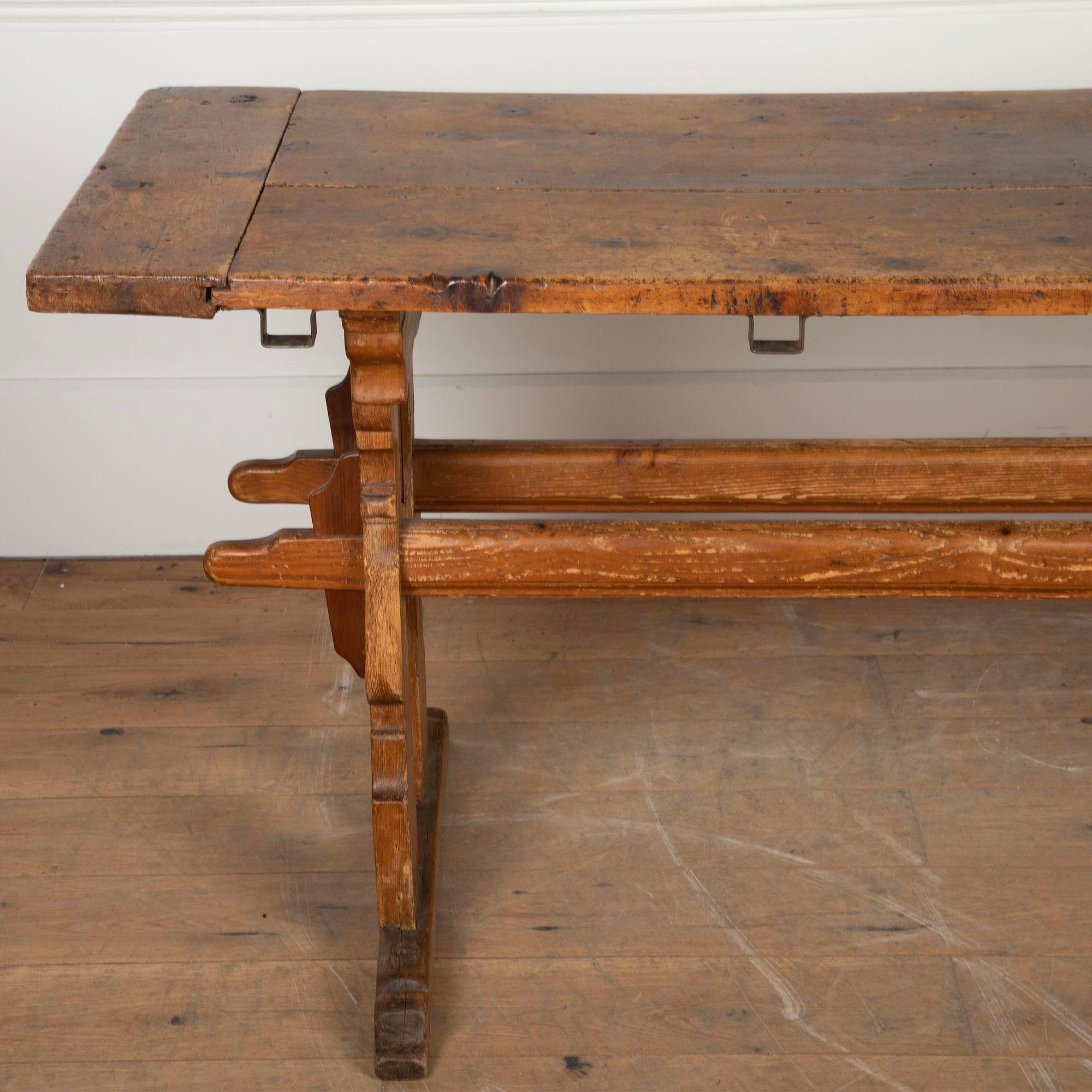 18th Century and Earlier 18th Century Scandinavian Spruce Table