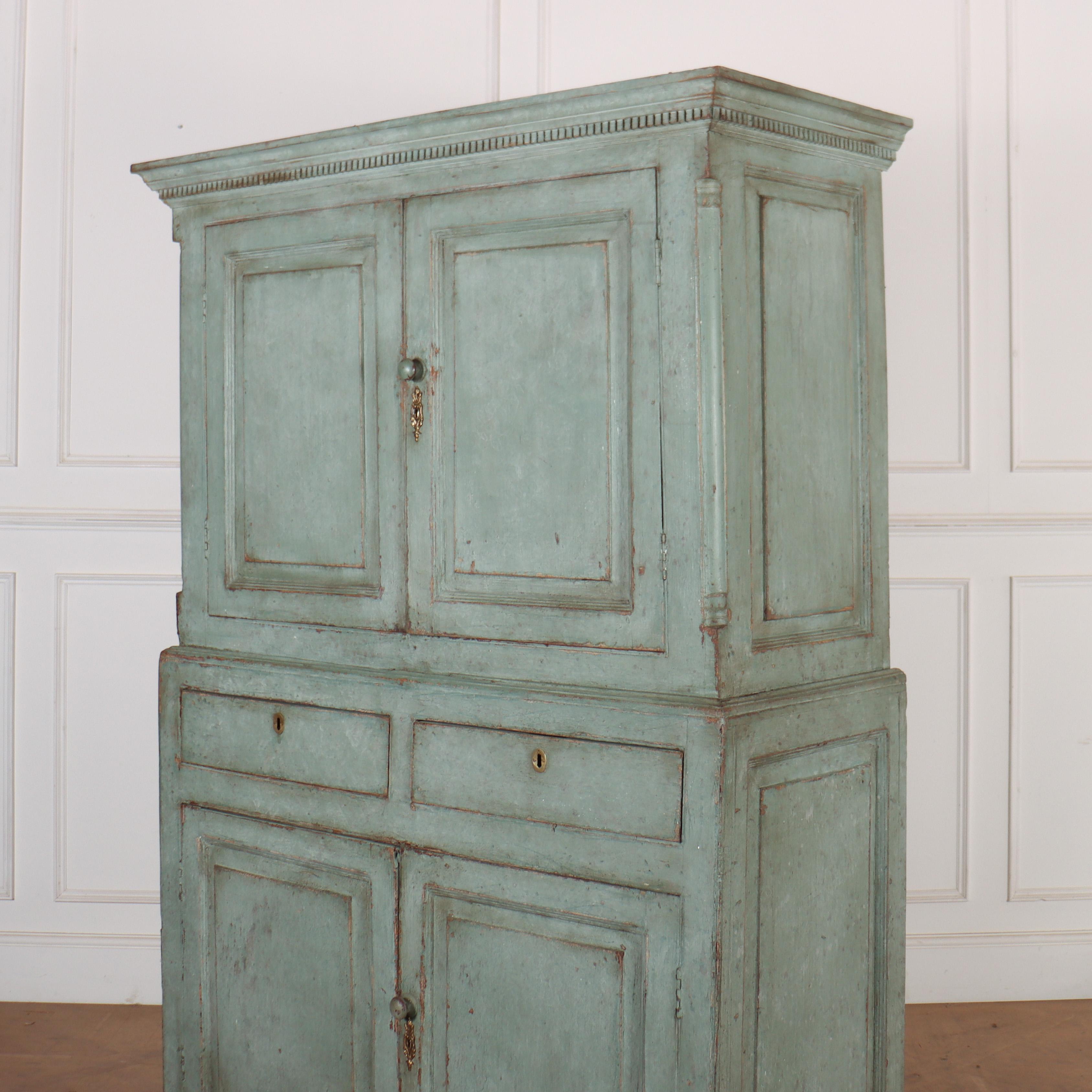 Pine 18th Century Scottish Housekeepers Cupboard