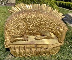 18th Century, Sculpture The Lamb Pascal and The Seven Seals