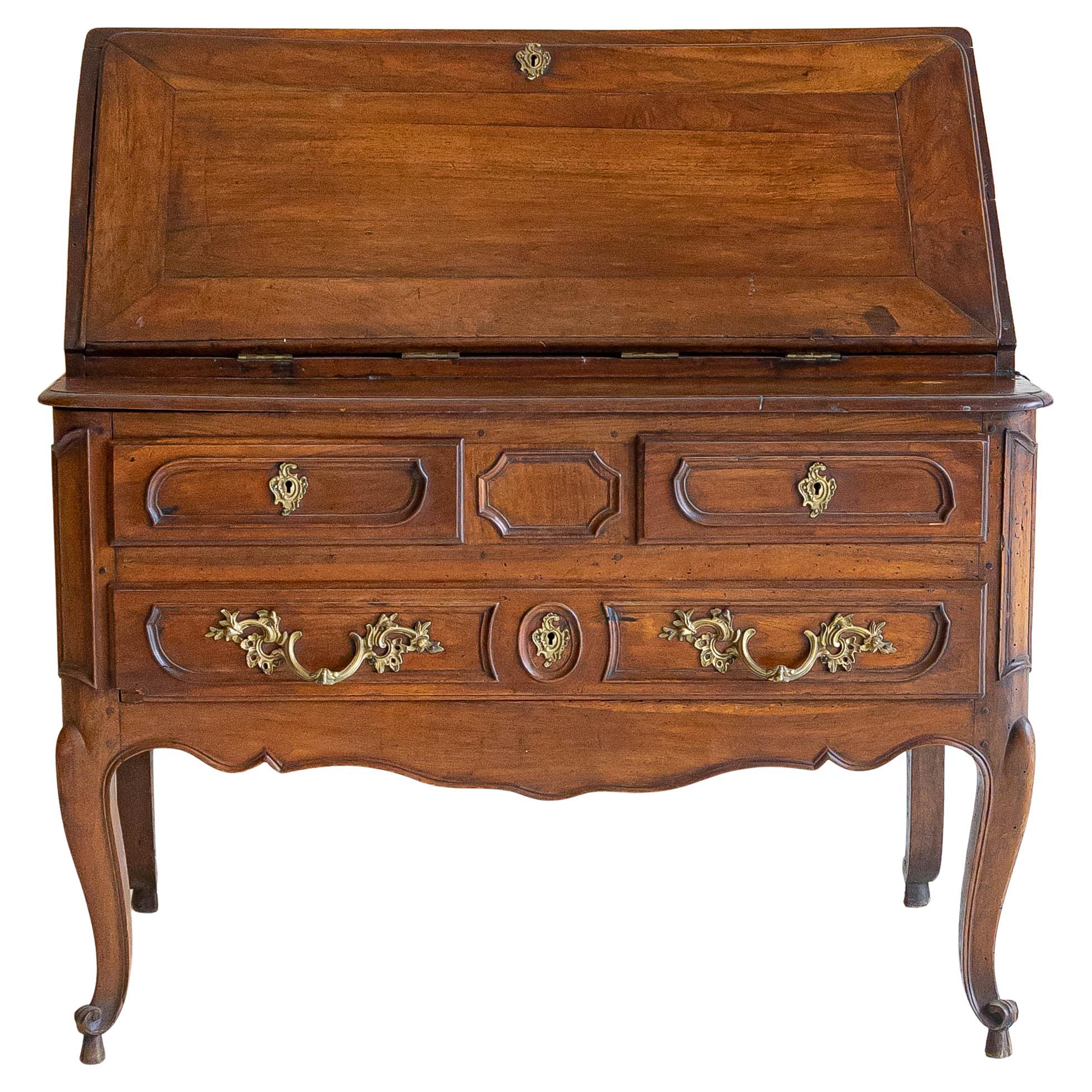 Secretaire du 18e siècle avec table pliante