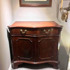 18th Century Serpentine Two-Door Cabinet