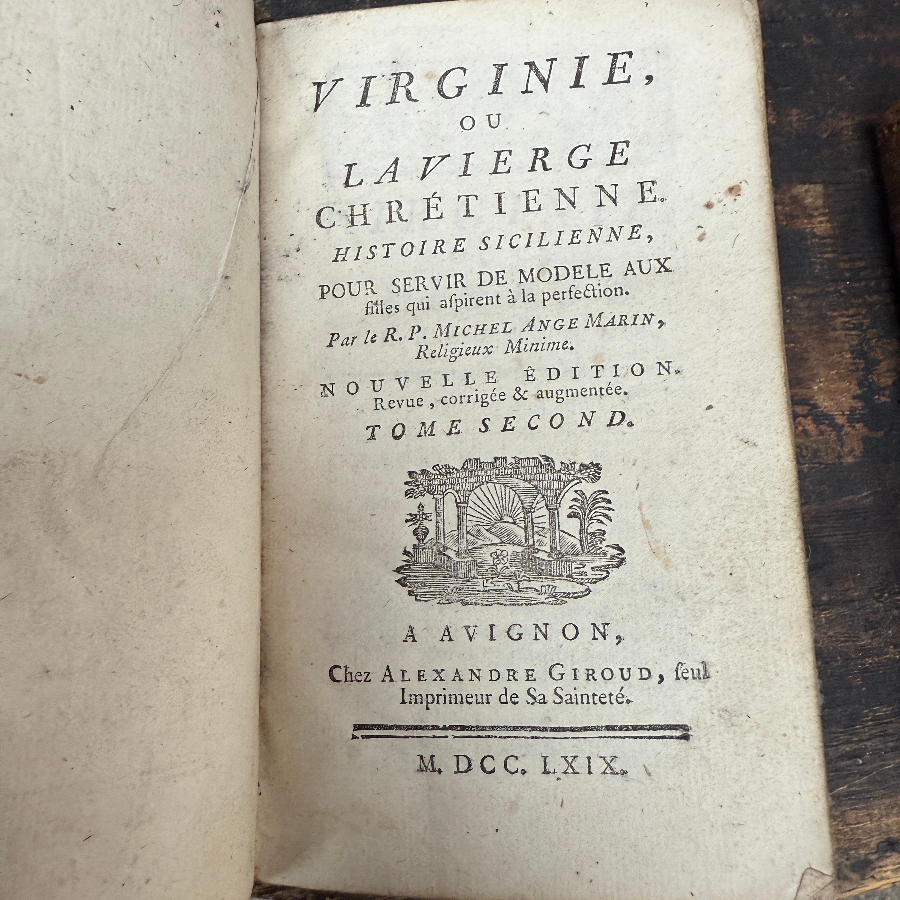 18th Century Set of 15 French Leather Bound Books en vente 4