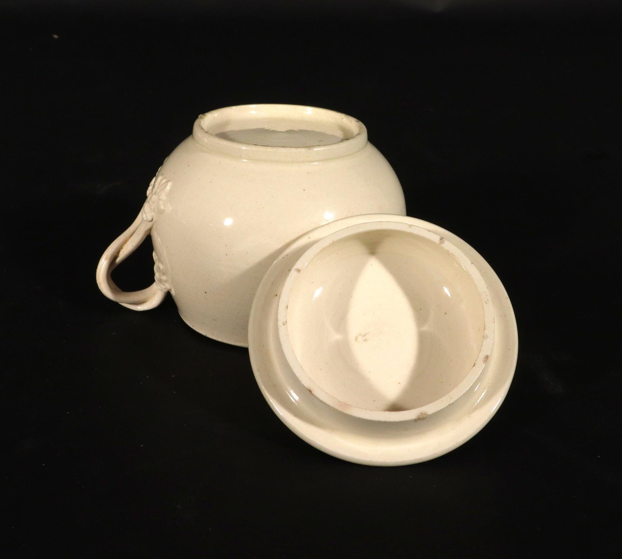 Juego de pote de crema y soporte ingleses del siglo XVIII en venta 5