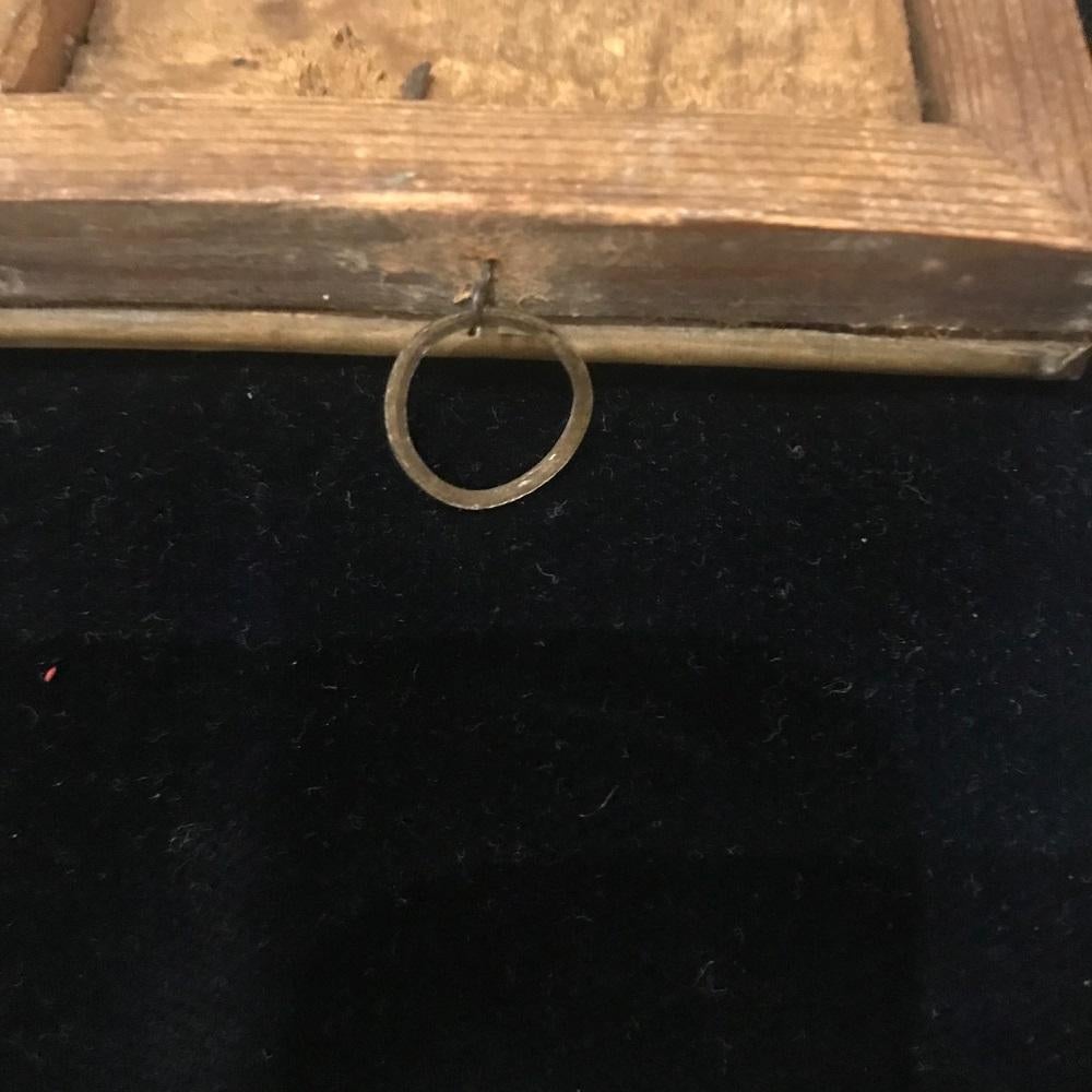 18th Century Set of Three Miniature Pressed Brass Frames 11