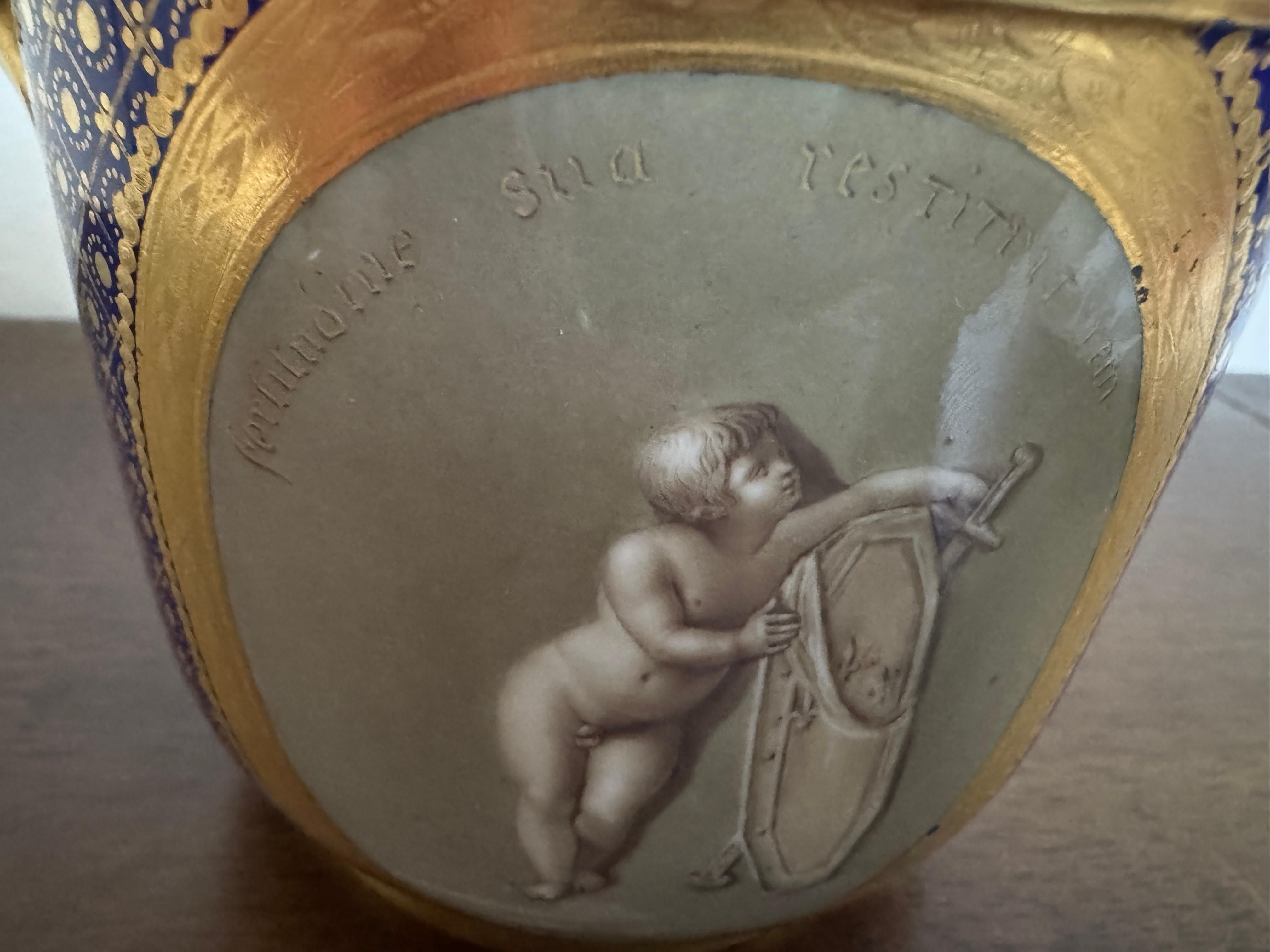 Seaux à bouteille en porcelaine de Sèvres du XVIIIe siècle en vente 11