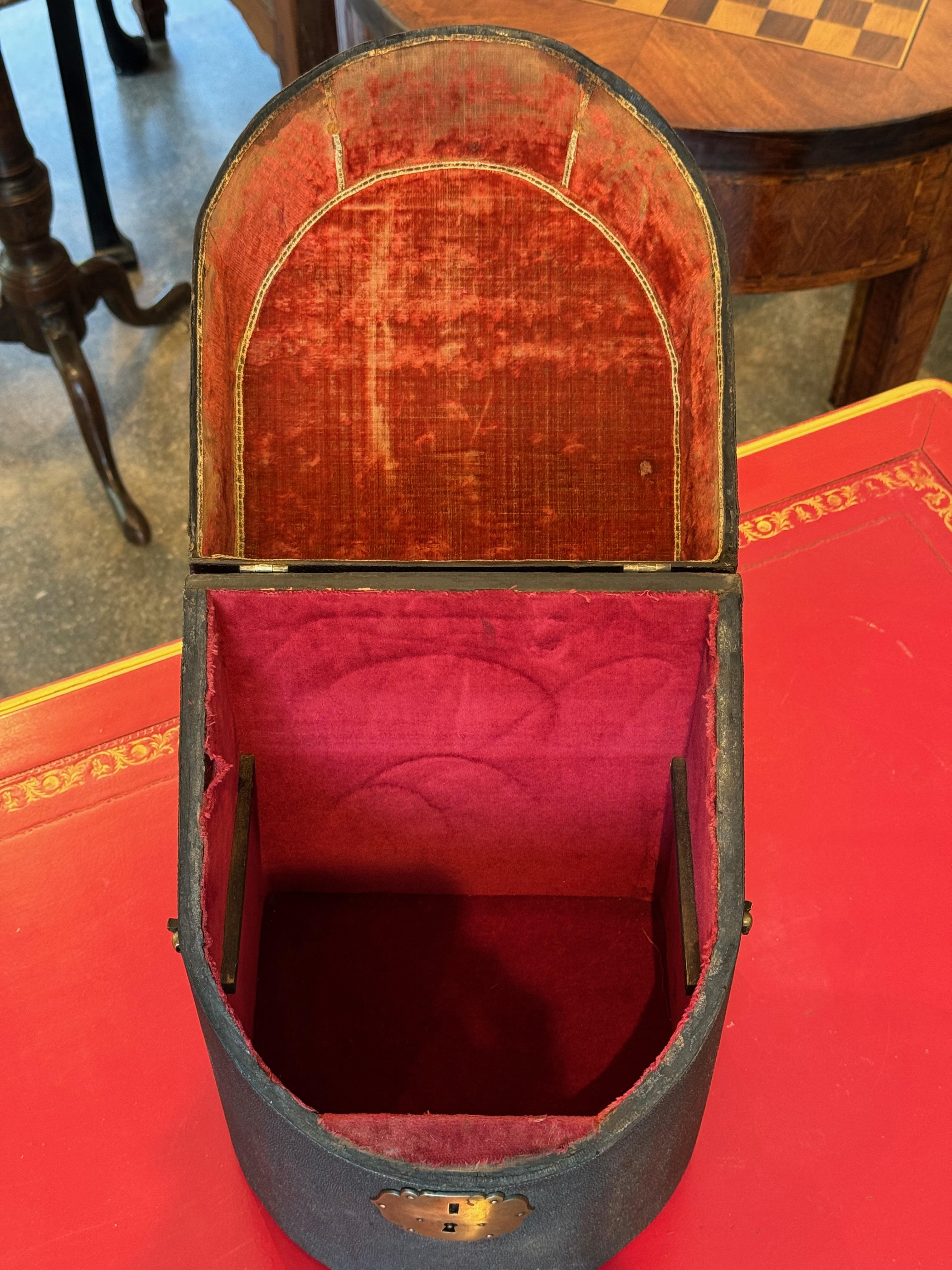 18th Century Shagreen Letter Box In Good Condition For Sale In Charlottesville, VA